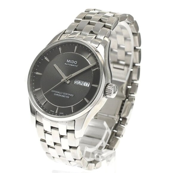 MIDO Belluna M001431A Day date gray Dial Automatic Men's Watch_899226 - Picture 1 of 6